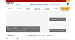 Desktop Screenshot of europe.umuc.edu
